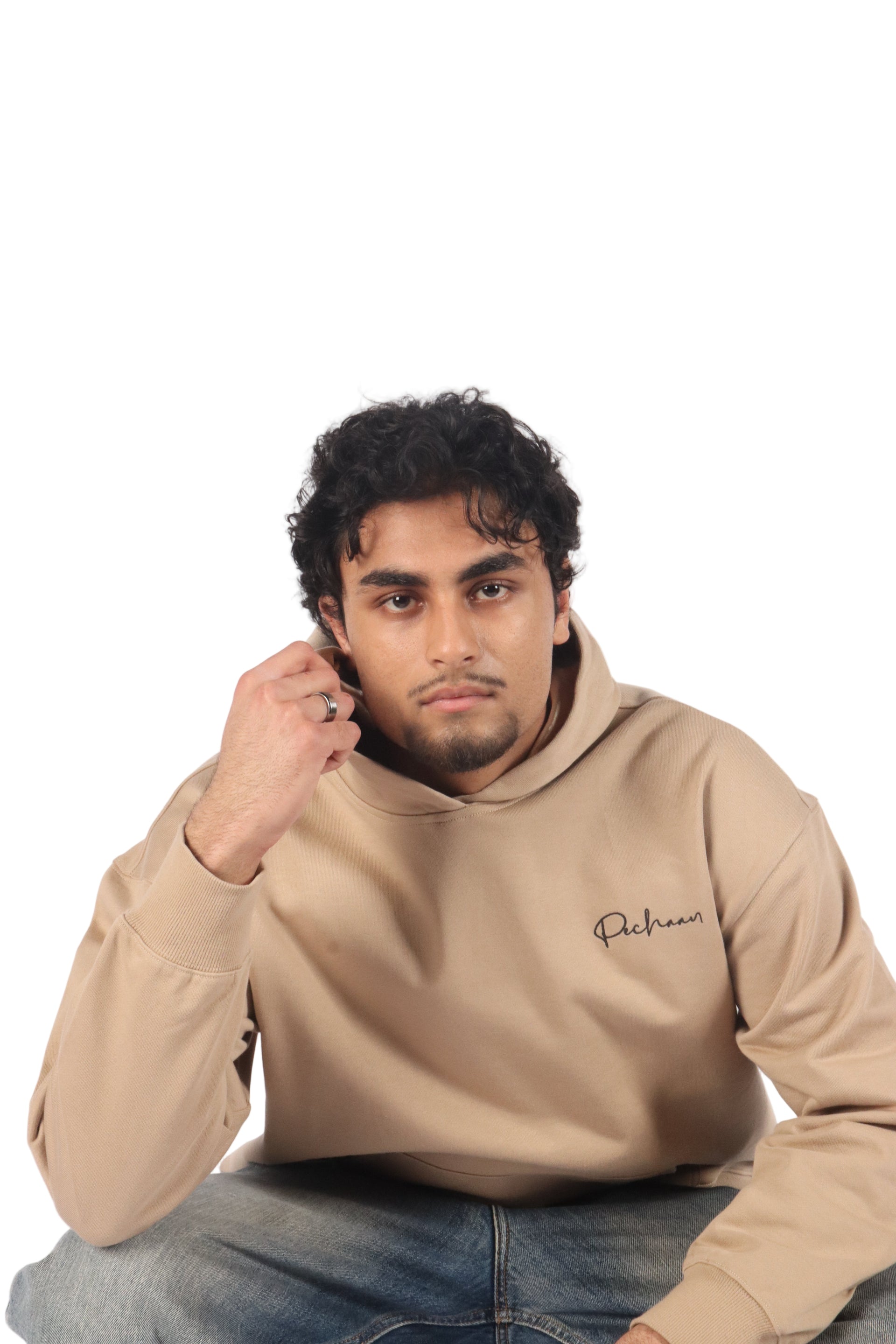 Season Hoodie - BIEGE (SATIN LINED HOOD) - SOLD OUT